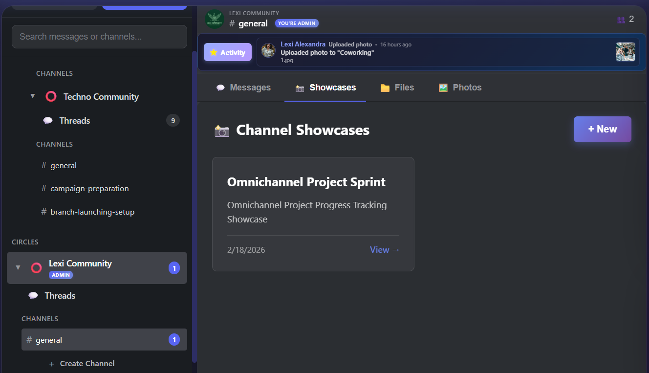 Collaboration screenshot